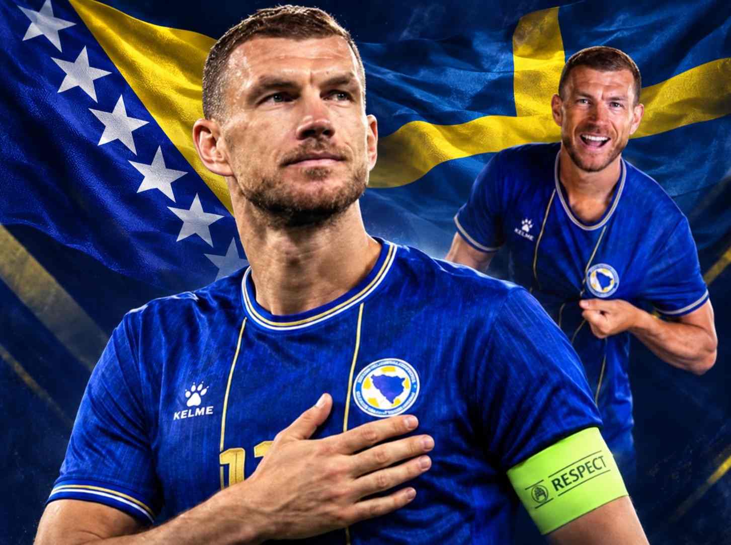 BiH dočekuje Švedsku u Zenici: Velika večer za Edina Džeku